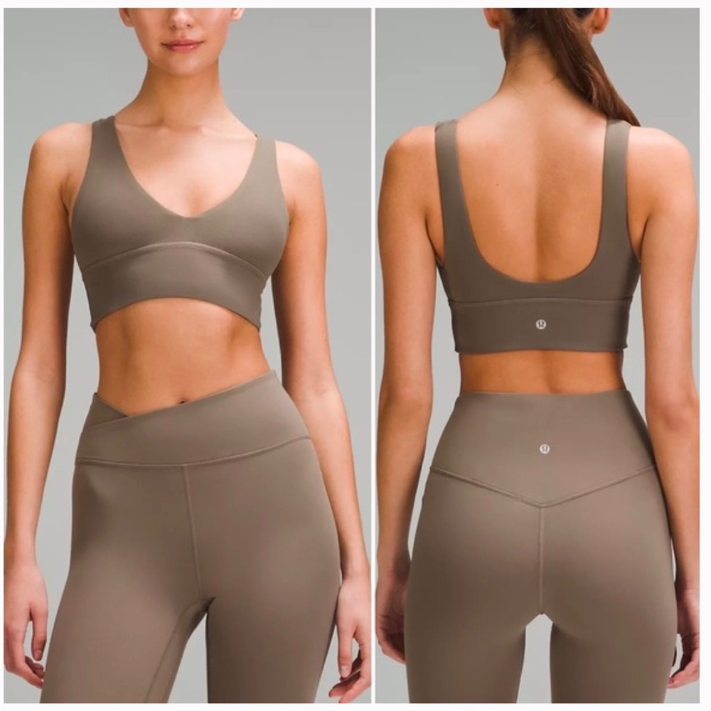 Lululemon Align V Neck A/B Cup Bra